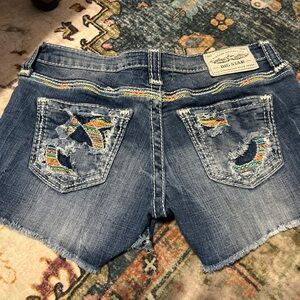Women’s Big Star LIV thick stitch Jean shorts 28